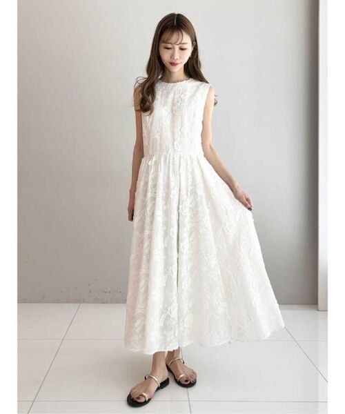 DRESSTERIOR / ドレステリア ロング・マキシ丈ワンピース | コットン エンブロイダリードレス | 詳細24