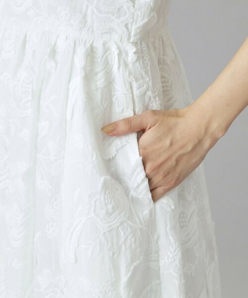 DRESSTERIOR / ドレステリア ロング・マキシ丈ワンピース | 3Dエンブロイダリーワンピース | 詳細8