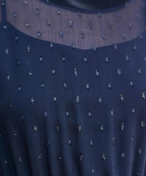 DRESSTERIOR / ドレステリア ロング・マキシ丈ワンピース | 【通勤・行事対応可能/洗える】フィルムドットワンピース | 詳細15