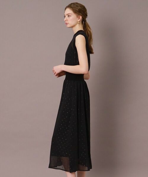 DRESSTERIOR / ドレステリア ロング・マキシ丈ワンピース | 【通勤・行事対応可能/洗える】フィルムドットワンピース | 詳細21