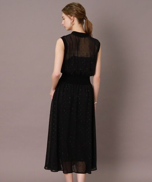 DRESSTERIOR / ドレステリア ロング・マキシ丈ワンピース | 【通勤・行事対応可能/洗える】フィルムドットワンピース | 詳細22