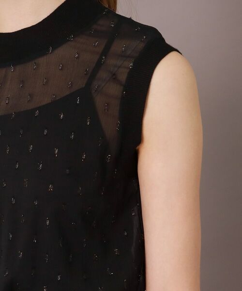 DRESSTERIOR / ドレステリア ロング・マキシ丈ワンピース | 【通勤・行事対応可能/洗える】フィルムドットワンピース | 詳細23