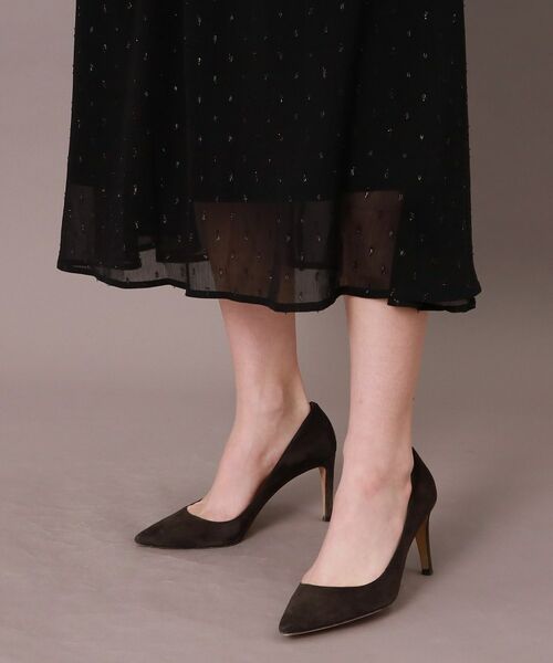 DRESSTERIOR / ドレステリア ロング・マキシ丈ワンピース | 【通勤・行事対応可能/洗える】フィルムドットワンピース | 詳細25