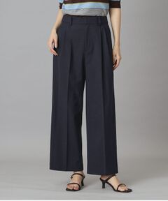 DRESSTERIOR / ドレステリア パンツ | リネンブレンドオックスストレートパンツ