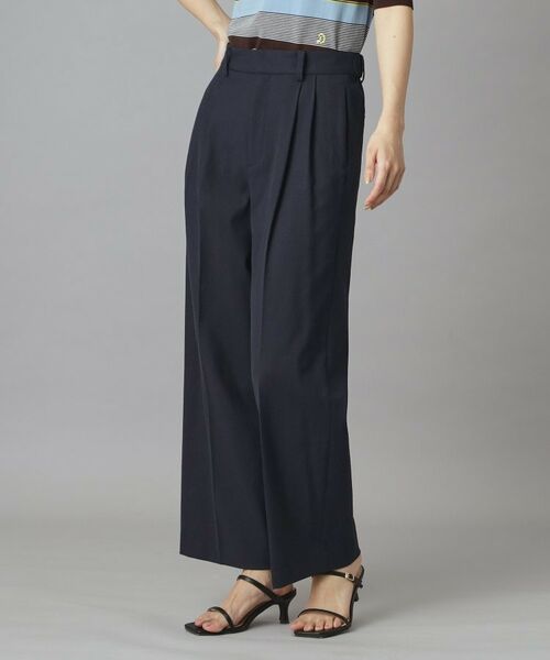 DRESSTERIOR / ドレステリア パンツ | リネンブレンドオックスストレートパンツ | 詳細16