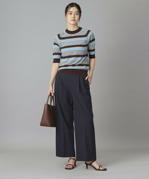 DRESSTERIOR / ドレステリア パンツ | リネンブレンドオックスストレートパンツ | 詳細17