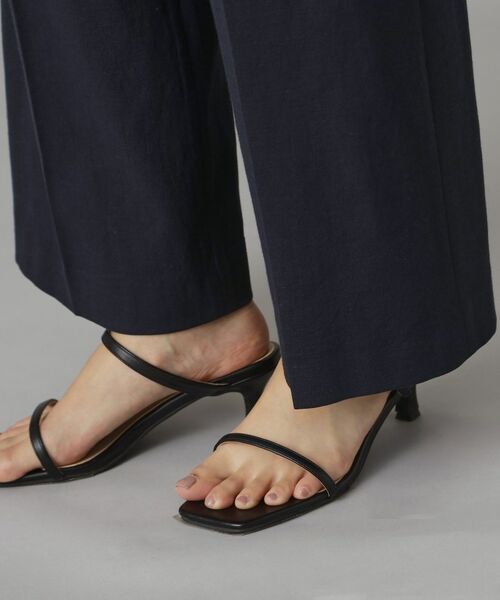 DRESSTERIOR / ドレステリア パンツ | 【吸水速乾/セットアップ可】リネンブレンドオックスストレートパンツ | 詳細21