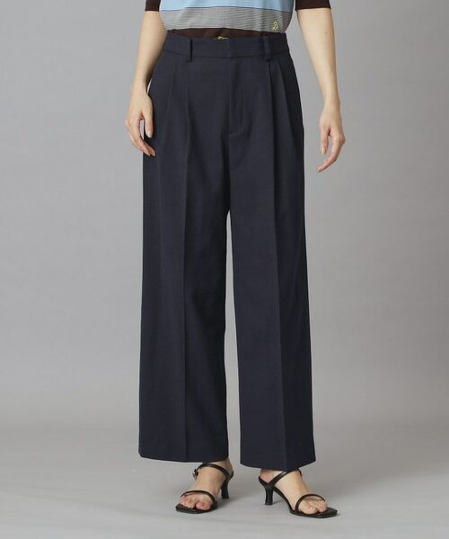 DRESSTERIOR / ドレステリア パンツ | リネンブレンドオックスストレートパンツ | 詳細7