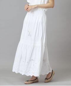 DRESSTERIOR / ドレステリア ロング・マキシ丈スカート | ウォッシャブルカットワークエンブロ