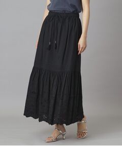 DRESSTERIOR / ドレステリア ロング・マキシ丈スカート | ウォッシャブルカットワークエンブロ