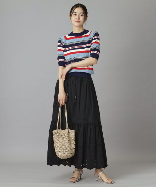 DRESSTERIOR / ドレステリア ロング・マキシ丈スカート | ウォッシャブルカットワークエンブロ | 詳細13