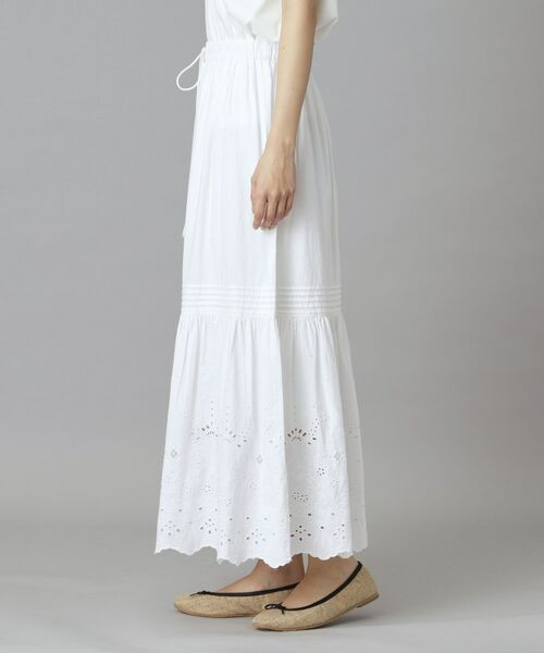 DRESSTERIOR / ドレステリア ロング・マキシ丈スカート | ウォッシャブルカットワークエンブロ | 詳細3