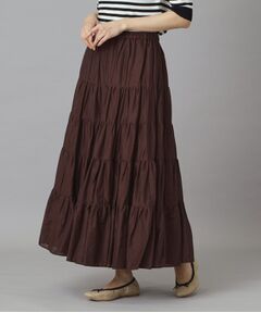 DRESSTERIOR / ドレステリア ロング・マキシ丈スカート | コットンボイルティアードスカート