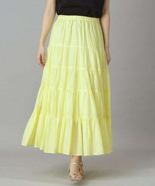 DRESSTERIOR / ドレステリア ロング・マキシ丈スカート | コットンボイルティアードスカート | 詳細16