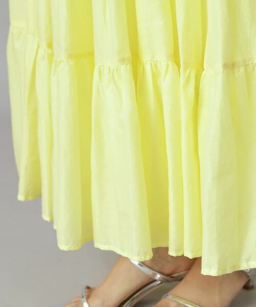 DRESSTERIOR / ドレステリア ロング・マキシ丈スカート | コットンボイルティアードスカート | 詳細6