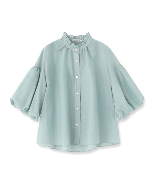 DRESSTERIOR / ドレステリア シャツ・ブラウス | スタンドフリルボリュームブラウス | 詳細1
