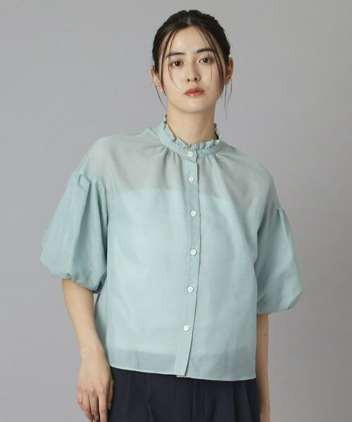 DRESSTERIOR / ドレステリア シャツ・ブラウス | スタンドフリルボリュームブラウス | 詳細12