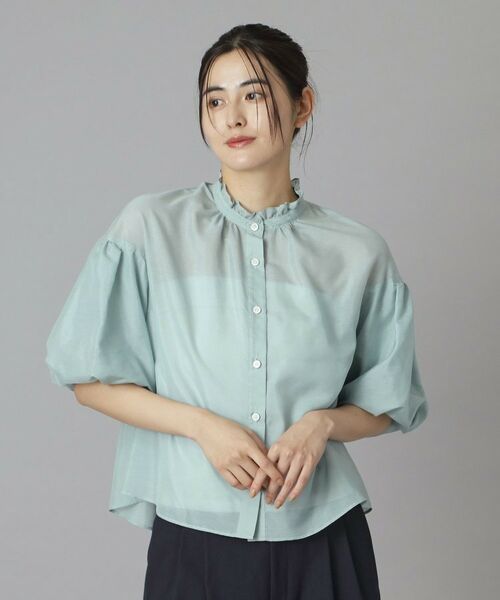 DRESSTERIOR / ドレステリア シャツ・ブラウス | スタンドフリルボリュームブラウス | 詳細16