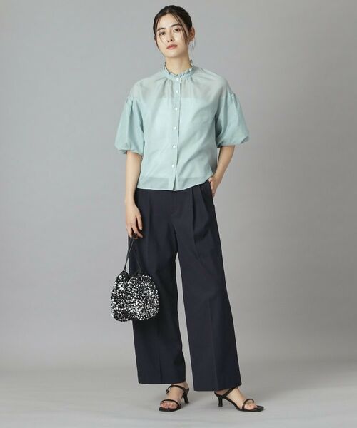 DRESSTERIOR / ドレステリア シャツ・ブラウス | スタンドフリルボリュームブラウス | 詳細19