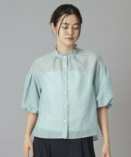 DRESSTERIOR / ドレステリア シャツ・ブラウス | スタンドフリルボリュームブラウス | 詳細2