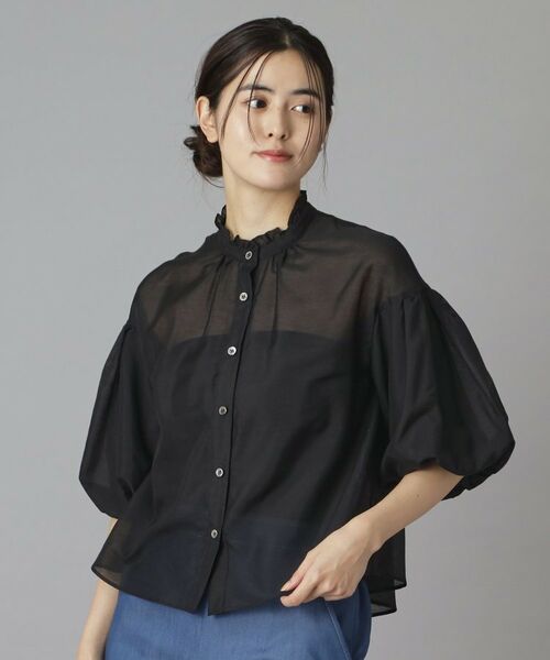 DRESSTERIOR / ドレステリア シャツ・ブラウス | スタンドフリルボリュームブラウス | 詳細20