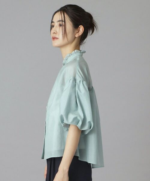 DRESSTERIOR / ドレステリア シャツ・ブラウス | スタンドフリルボリュームブラウス | 詳細3