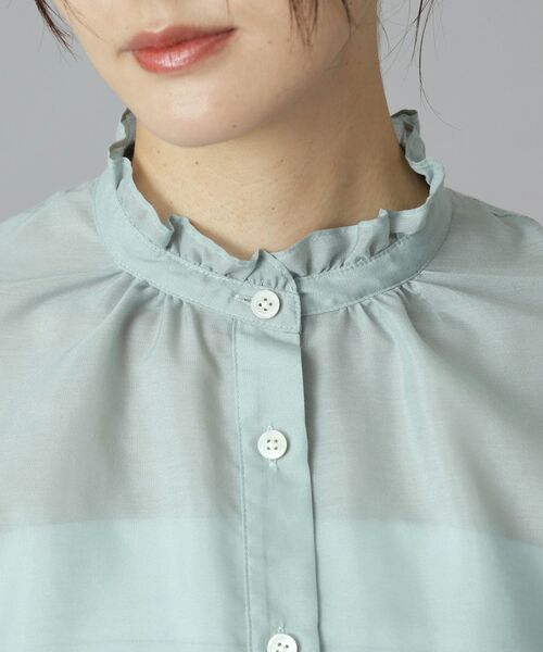 DRESSTERIOR / ドレステリア シャツ・ブラウス | スタンドフリルボリュームブラウス | 詳細5