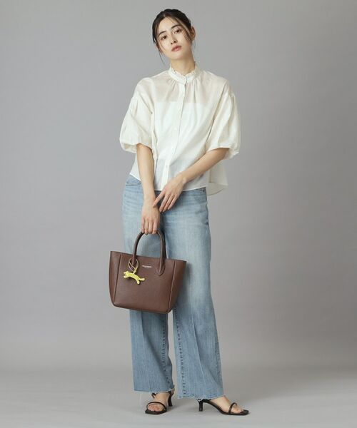 DRESSTERIOR / ドレステリア シャツ・ブラウス | シアーストライプスタンドフリルボリューム | 詳細10