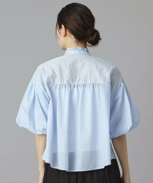 DRESSTERIOR / ドレステリア シャツ・ブラウス | シアーストライプスタンドフリルボリューム | 詳細23