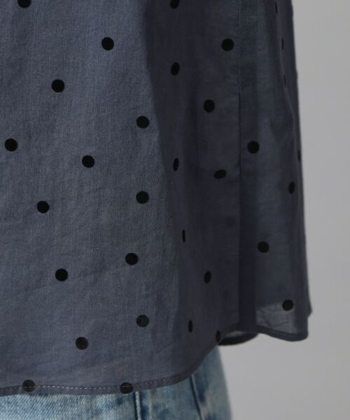 DRESSTERIOR / ドレステリア シャツ・ブラウス | フロッキードットボリュームスリーブ | 詳細7
