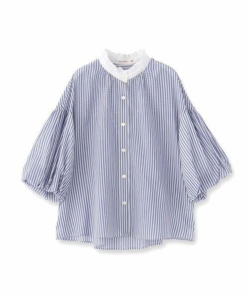 DRESSTERIOR / ドレステリア シャツ・ブラウス | ロンドンストライプクレリックブラウス | 詳細1