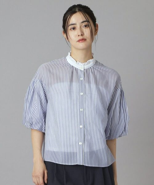 DRESSTERIOR / ドレステリア シャツ・ブラウス | ロンドンストライプクレリックブラウス | 詳細2