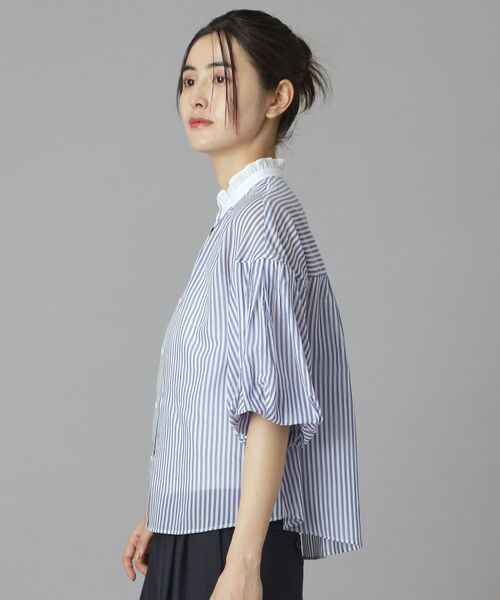DRESSTERIOR / ドレステリア シャツ・ブラウス | ロンドンストライプクレリックブラウス | 詳細3