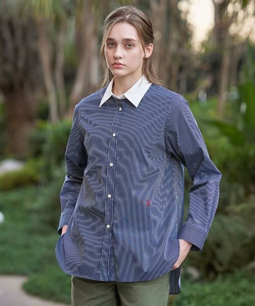 DRESSTERIOR / ドレステリア シャツ・ブラウス | オーバーシルエットクレリックシャツ | 詳細1