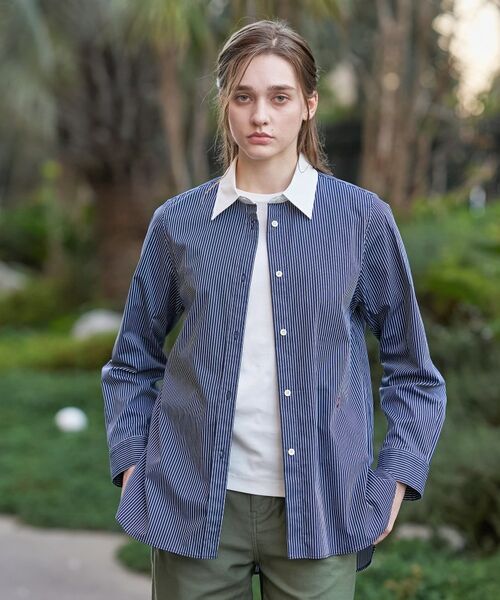 DRESSTERIOR / ドレステリア シャツ・ブラウス | オーバーシルエットクレリックシャツ | 詳細3