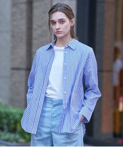 DRESSTERIOR / ドレステリア シャツ・ブラウス | オーバーシルエットストライプシャツ