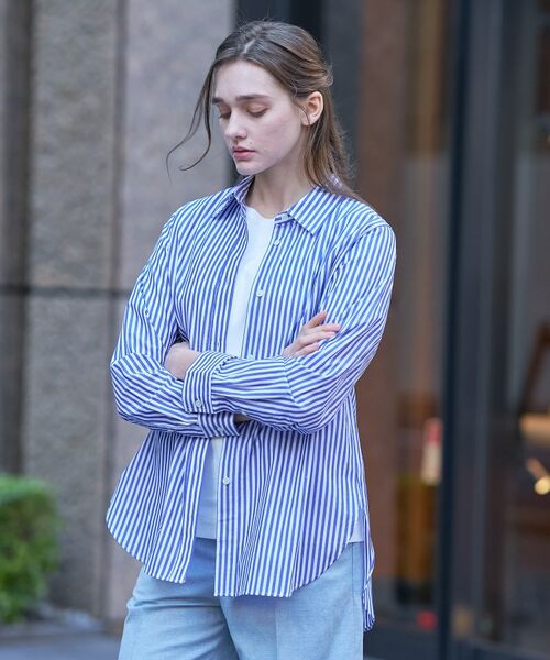 DRESSTERIOR / ドレステリア シャツ・ブラウス | オーバーシルエットストライプシャツ | 詳細14