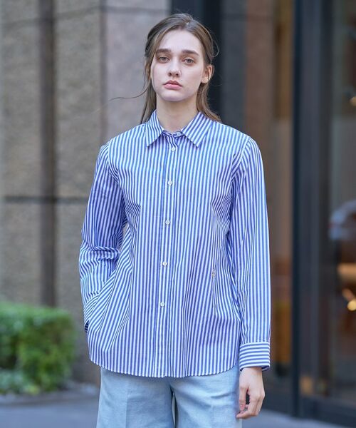 DRESSTERIOR / ドレステリア シャツ・ブラウス | オーバーシルエットストライプシャツ | 詳細4
