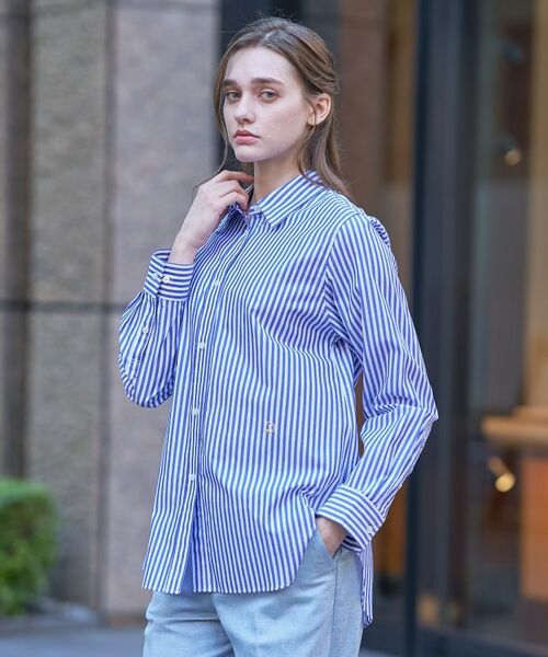 DRESSTERIOR / ドレステリア シャツ・ブラウス | オーバーシルエットストライプシャツ | 詳細5