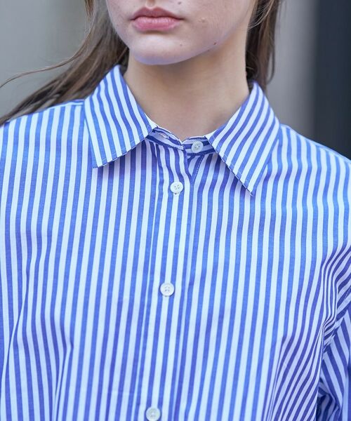 DRESSTERIOR / ドレステリア シャツ・ブラウス | オーバーシルエットストライプシャツ | 詳細7