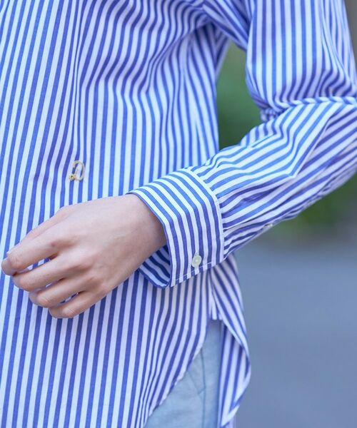 DRESSTERIOR / ドレステリア シャツ・ブラウス | オーバーシルエットストライプシャツ | 詳細8