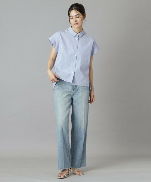 DRESSTERIOR / ドレステリア シャツ・ブラウス | バックフレアストライプシャツ | 詳細13