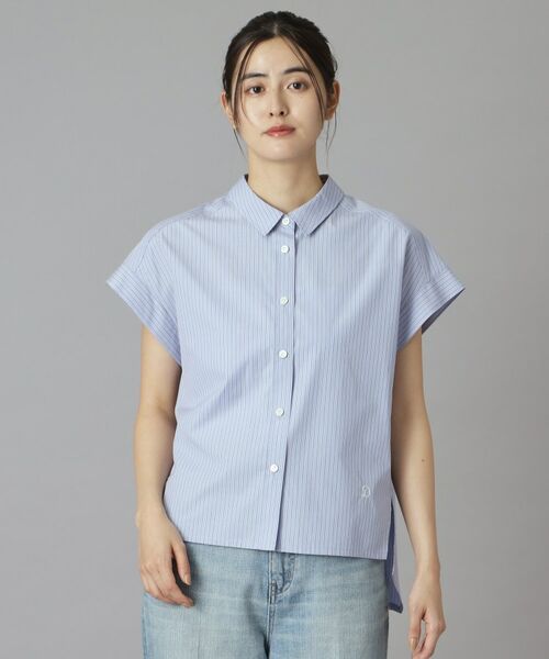 DRESSTERIOR / ドレステリア シャツ・ブラウス | バックフレアストライプシャツ | 詳細2