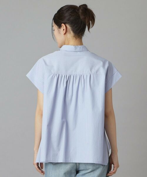 DRESSTERIOR / ドレステリア シャツ・ブラウス | バックフレアストライプシャツ | 詳細4