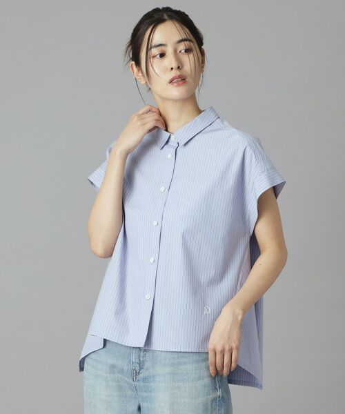 DRESSTERIOR / ドレステリア シャツ・ブラウス | バックフレアストライプシャツ | 詳細8