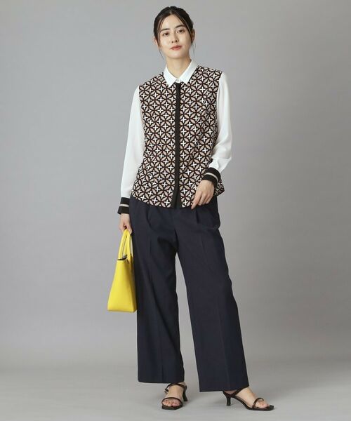 DRESSTERIOR / ドレステリア シャツ・ブラウス | オーバーラップサークルコンビシャツ | 詳細13