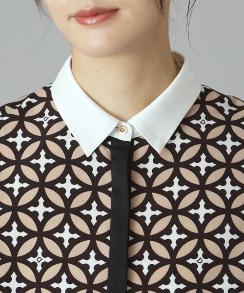 DRESSTERIOR / ドレステリア シャツ・ブラウス | オーバーラップサークルコンビシャツ | 詳細5