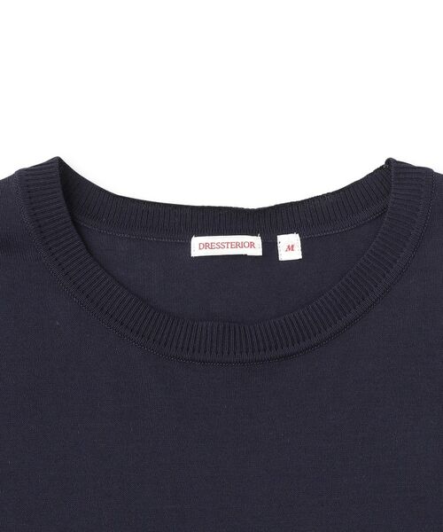 DRESSTERIOR / ドレステリア ニット・セーター | コットンシルク クルーニット | 詳細5