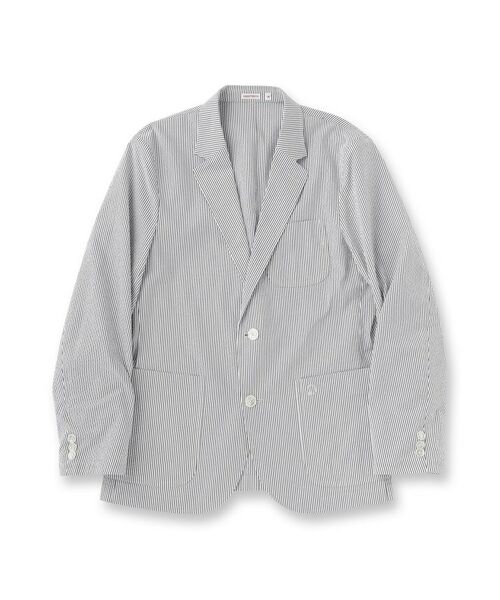 DRESSTERIOR / ドレステリア テーラードジャケット | COOLMAX シアサッカー サマージャケット | 詳細10