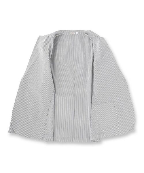 DRESSTERIOR / ドレステリア テーラードジャケット | COOLMAX シアサッカー サマージャケット | 詳細15